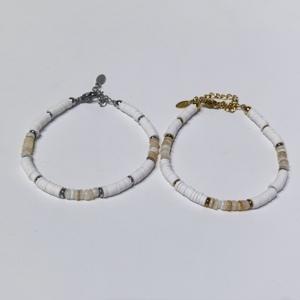 Accesorios de mar Cuentas de encanto de concha natural Cuentas de pulsera de concha baratas coloridas con agujero para cuentas de joyería DIY - Product Image 4
