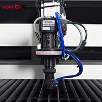 Machine de découpe et de gravure laser CO2 automatique haute puissance Alpha AQ-1325R-ccd Ruida avec caméra CCD, pour matériaux non métalliques, acrylique, bois, sur table.