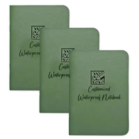 Carnet de notes extérieur étanche, mini, effaçable, à spirale, format poche, en papier de pierre