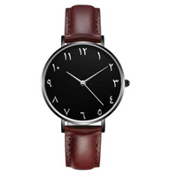 Luxus arabische Uhr Black Mesh Quarz Lady Armbanduhr Wasserdichte Handelsmarke für Mädchen Relojes Mujer