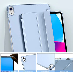 2022 trasparente custodia antiurto trasparente per <span class=keywords><strong>iPad</strong></span> 10 ° generazione nuova <span class=keywords><strong>iPad</strong></span> A16 11a generazione 2025 <span class=keywords><strong>10.9</strong></span> pollici <span class=keywords><strong>Cover</strong></span> posteriore - Product Image 2