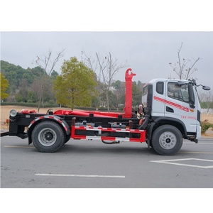 Dongfeng 4x2 Diesel Transmisión manual Autodescarga <span class=keywords><strong>Roll</strong></span> <span class=keywords><strong>off</strong></span> Skip Garbage Truck LHD/RHD Nueva condición para ventas - Product Image 6