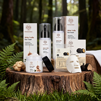 Coffret de Soins à la Truffe Blanche Fermentée Éclaircissant Anti-Âge Hydratant : Nettoyant, Tonique, Sérum, Crème, Masque Facial
