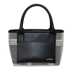 Bolsos tote jacquard personalizados para mujer, bolsos tote de punto personalizados con asas de transporte y correas para el hombro para branding - Product Image 5