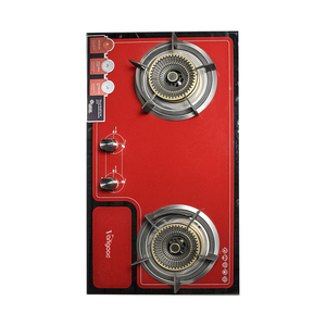 Advanced Technology Euro Hot Good Double Burner Butane Portable <b>Mini</b> Low Price Golden Supplier Red 2 Plate Gas Stove - Product Image 5