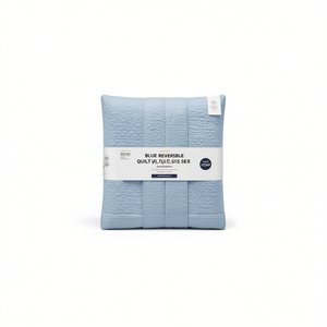 Set Copripiumino Reversibile Mog Home Blu, Misura Twin Twin XL, Imbottitura in Cotone e Poliestere, per Tutte le Stagioni - Product Image 1