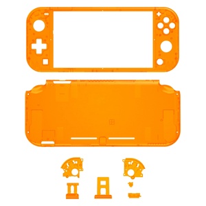 เคสใสสีส้ม EXtremeRate NSL สำหรับเปลี่ยนฝาครอบคอนโทรลเลอร์แบบพกพา สำหรับ Nintendo Switch Lite - Product Image 2