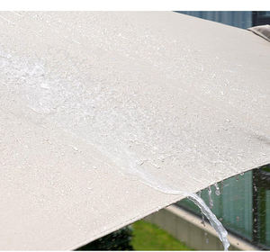 Prix direct usine – Nouveau parasol cantilever moderne étanche à LED solaire pour jardin, terrasse, salle de sport et repas en extérieur - Product Image 4