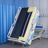 JUNLAOLE Multifunktionales Elektrisches Stehbett, Rehabilitations-Pflegebett, Anti-Dekubitus Luftmatratze für Ältere Patienten im Krankenhaus