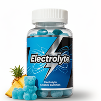 Créatine + Magnésium + Électrolytes Créatine Gummy Sans Sucre 5000mg Compléments Sportifs Créatine Magnésium Gummies Électrolytes