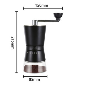 เครื่องบดกาแฟแบบ<span class=keywords><strong>มือ</strong></span><span class=keywords><strong>หมุน</strong></span>ขนาดเล็กพกพาสำหรับใช้ในบ้านและกิจกรรมกลางแจ้ง - Product Image 5