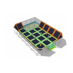 <span class=keywords><strong>Promotion</strong></span> sur le nouveau centre de divertissement de zone de saut de parc de <span class=keywords><strong>trampoline</strong></span> d'intérieur pour enfants avec zone de rebond - Product Image 6