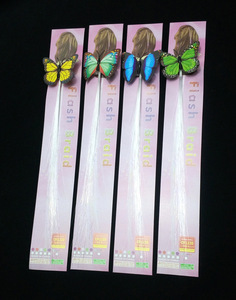 2025 chaud lumineux papillon tresse Led coloré tresse fibre optique perruque <span class=keywords><strong>Flash</strong></span> pince à cheveux accessoires de fête - Product Image 6