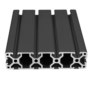 Nhôm Nhà cung cấp tùy chỉnh nhôm đùn Đen t khe aluminio ép đùn 40160 nhôm hồ sơ - Product Image 2