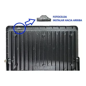 100W integrato fotocellula caldo bianco 200W/400W AC luci di inondazione per giardino/stadio IP67 classificato alloggiamento riflettente - Product Image 2