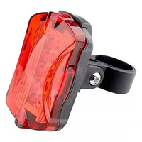Trockenbatterie-Fahrradlicht 5 LED Mountainbike-Frontscheinwerfer ABS Fahrradlampe für Outdoor-Nachtfahrten Sicherheit für Pendler