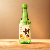 Zuid-Koreaanse Soju Redelijke Prijs Traditionele Koreaanse Likeur Fruit Smaken Voor Cocktail Maken Direct Geproduceerd Vietnam