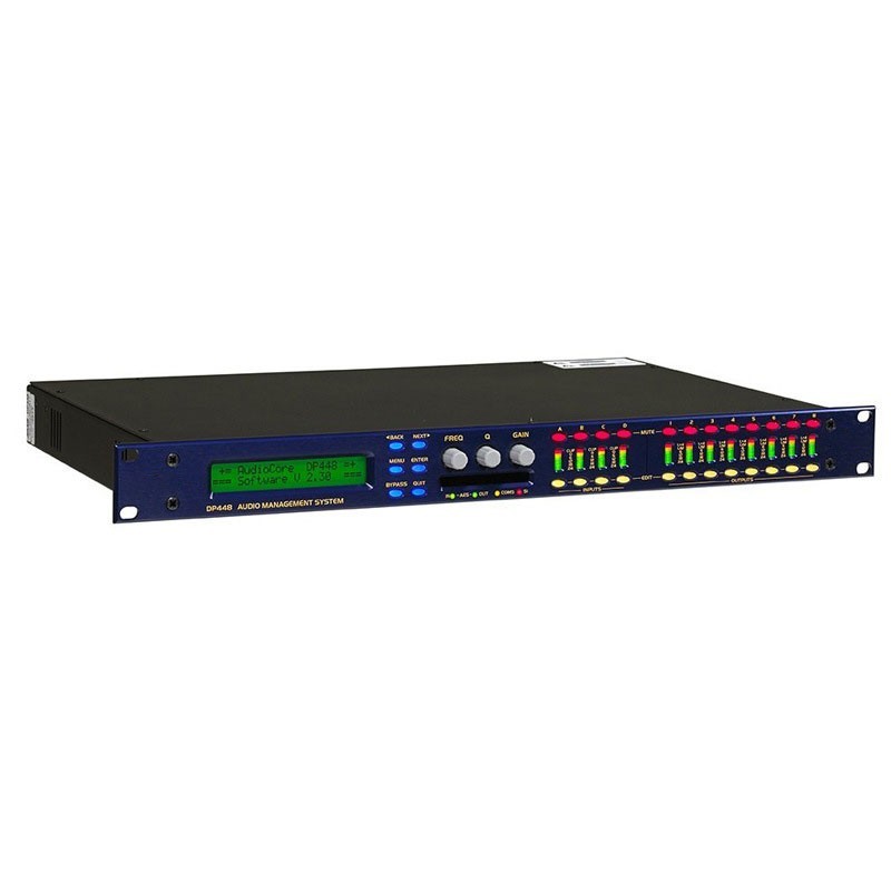 DP448 Professional <strong>4</strong>-IN 8-OUT DSP Audio <strong>Processor</strong> Digital for Stage Performance Accessory Product Category