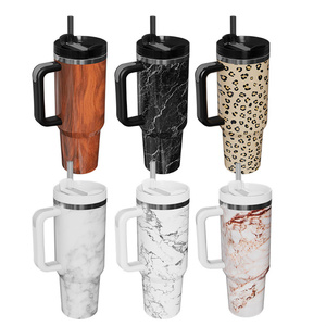 40 Oz Tumbler With Handle 40oz Wild Animal Tumbler With <strong>Lid</strong> <strong>Straw</strong> Double Insulated Travel Coffee Mug <strong>Cute</strong> <strong>Cup</strong> Gifts for Women - Product Image 1
