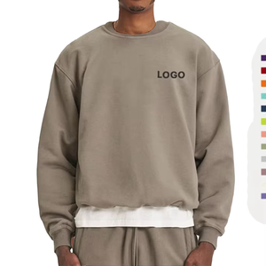 Sudadera con Capucha para Hombre, Estilo Urbano, de Poliéster/Algodón, Felpa Francesa Gruesa, Talla Grande, para Invierno, con Letras, Personalizable con Logotipo, Alta Calidad - Product Image 1