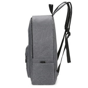 Unisex Laptop <b>Backpack</b> Gray <b>Waterproof</b> Interior Compartment Leisure Travel Summer 2026 - Product Image 2