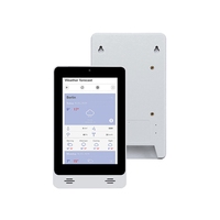 Android 7 pouces rj45 rj11 POE tablet Wall mount tactile moniteur