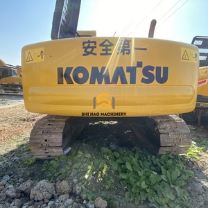 Machinerie de construction d'importation japonaise de haute qualité, KOMUTSU PC120, excavatrice sur chenilles hydraulique d'occasion de taille moyenne, moteur, pompe - Product Image 2