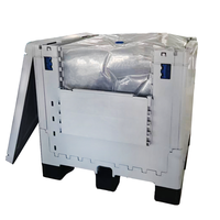 Sac intérieur PE/PA/VMPET pour IBC de 1000-1400L, sac en carton pour réservoir d'eau IBC, sac jumbo FIBC de 1 tonne, sac PP, sac intérieur IBC