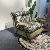 Fauteuil inclinable en tissu réglable, plusieurs couleurs au choix, canapé paresseux pour salon, fauteuil d'appoint
