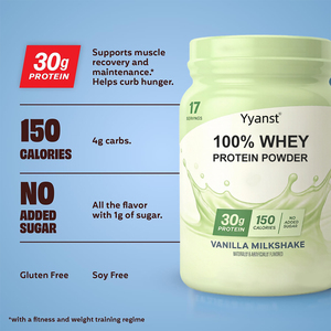 Isolat de protéines de lactosérum 100% saveur vanille 1,34 lb – Riche en protéines pour adultes, favorise la récupération musculaire et les objectifs de remise en forme - Product Image 3