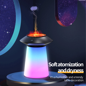 UFO núi lửa mô phỏng 760ml công suất lớn hoạt động yên tĩnh cho phòng khách <span class=keywords><strong>v</strong></span>à nghiên cứu - Product Image 2