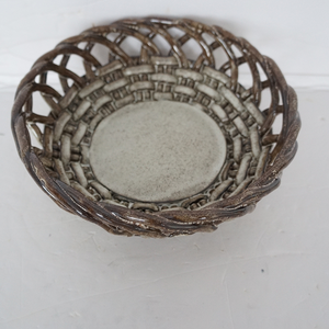 Cesto Portaoggetti Multifunzione in Ceramica Intrecciato a Mano, Stile <span class=keywords><strong>Verde</strong></span> Chiaro, Cesto per Picnic e Alimenti, Ideale per Natale, Pasqua e Regali - Product Image 2