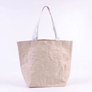 Large-capacity Waterproof <b>Supermarket</b> Grocery Shopping One-shoulder Portable PP Woven Shopping Bag - Product Image 2