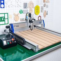 Routeur CNC LY Série SYC 6060 9090, Graveur sur Bois, Machine de Gravure, Perçage, Fraisage, Outil de Sculpture sur Bois USB, Dispositif de Tournage