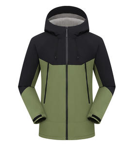 Chaqueta de Forro Polar con Capucha y Cremallera para <span class=keywords><strong>Hombre</strong></span> YZ, Chaqueta de Invierno para Exteriores, <span class=keywords><strong>Impermeable</strong></span> y Resistente al Viento, para <span class=keywords><strong>Hombre</strong></span> y Mujer - Product Image 6