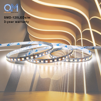 QM 10M 120led/m Bande lumineuse LED SMD 2835 à télécommande, lumières serpent intelligentes pour la décoration de la pièce
