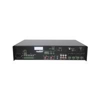 PA, BGM, okul, fabrika ve ticari için aşırı akım ve termal koruma ile 6 bölgeli 600W Pro mikser güç PA amplifikatörü
