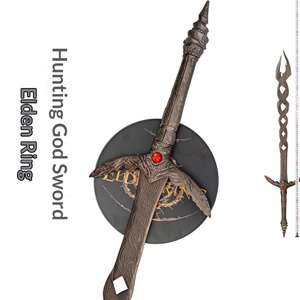 Spada Grande del Dio della Caccia di <span class=keywords><strong>Elden</strong></span> Ring, Replica 1:1 in Metallo, Modello Cosplay Stile Europeo, Spada Non Affilata - Product Image 1