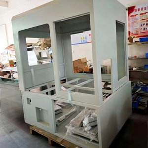 OEM Heavy Steel Material Industrial Structure Welding Laser Cutting Metal Shell Frame Sheet Metal Fabrication Service Customized