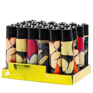 Nhà Máy Bán buôn giá rẻ Nhựa nhẹ hơn biểu tượng tùy chỉnh khác Bật Lửa & hút phụ kiện gas Inflatable bật lửa - Product Image 2