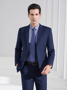 <span class=keywords><strong>Costume</strong></span> <span class=keywords><strong>Complet</strong></span> <span class=keywords><strong>Homme</strong></span> Coupe Classique Deux Pièces, Veston Simple Boutonnage, Idéal Mariage - Product Image 6
