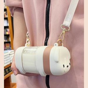Cartoon Stainless Steel Tumbler 500ml Portable Water <b>Bottle</b> For Kids School Use - Product Image 2