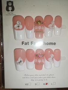 <span class=keywords><strong>Uñas</strong></span> postizas artesanales al por mayor, <span class=keywords><strong>uñas</strong></span> de presión largas con diseño de cobertura completa, pegamento para mujer, marca privada, <span class=keywords><strong>uñas</strong></span> acrílicas gruesas - Product Image 5