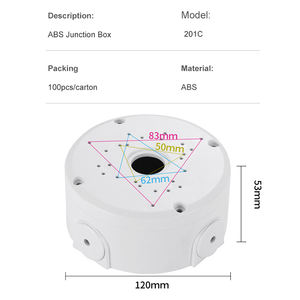 Meilleures ventes Support universel <span class=keywords><strong>pour</strong></span> <span class=keywords><strong>caméra</strong></span> de sécurité à fixation murale Cache-câble ABS Boîtier électrique <span class=keywords><strong>pour</strong></span> <span class=keywords><strong>caméra</strong></span> extérieure Housse de protection - Product Image 6