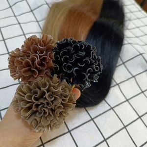 Amygirl European Hot Selling 100% Cuticle Aligned Straight I Tip Remy <b>Hair</b> Extensions Vietnamese Origin Micro-Link Attachment - Product Image 3