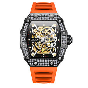 Reloj Deportivo de Silicona Impermeable para Hombre ONOLA Marca 3829D, Reloj con Esfera Cuadrada, un Reloj Masculino Encantador - Product Image 2