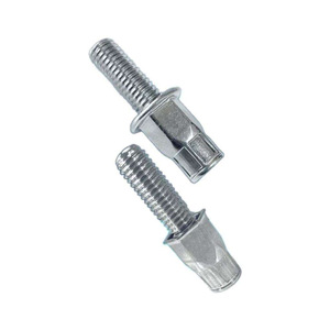 Rivets aveugles en acier inoxydable de haute qualité, à tête plate moletée, pour une fixation sécurisée - Product Image 1