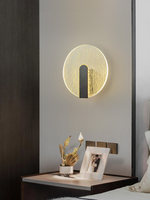 Nouvelles appliques murales LED minimalistes de style nordique de luxe léger pour couloirs, escaliers, salons, chambres parentales et têtes de lit