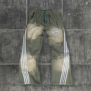 <span class=keywords><strong>Pantaloni</strong></span> Larghi da Uomo in Cotone con Logo Personalizzato del Produttore, Stile Streetwear con Strisce Laterali Effetto Vissuto, <span class=keywords><strong>Pantaloni</strong></span> Sportivi Lavati alla Moda - Product Image 3