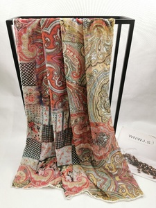 Pañuelos <span class=keywords><strong>Hijab</strong></span> Musulmanes con Estampado <span class=keywords><strong>de</strong></span> Flores <span class=keywords><strong>de</strong></span> Anacardo <span class=keywords><strong>de</strong></span> Moda, Gran Venta 2022, para Mujer - Product Image 3